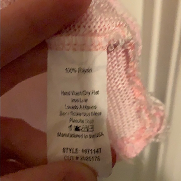 🐳 Pink sheer slouchy sweater - Picture 5 of 5